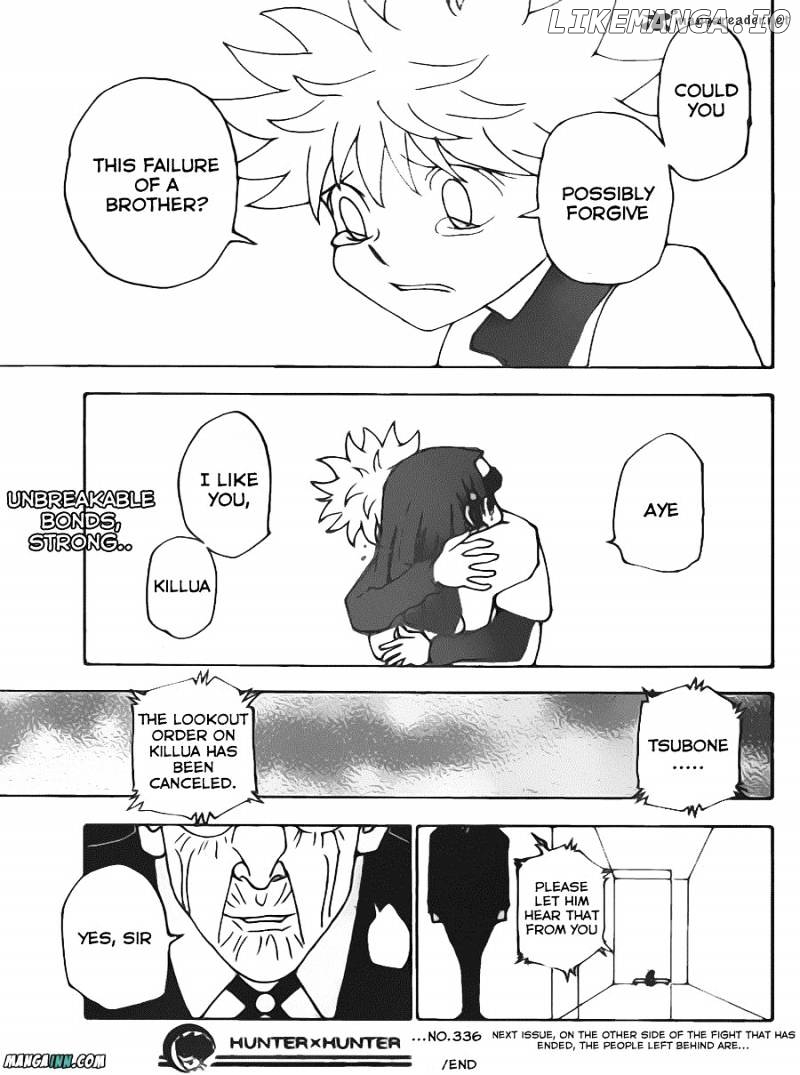 Hunter x Hunter, Chapter 336 image 19